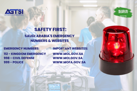 Emergency Numbers and Important Websites in Saudi Arabia