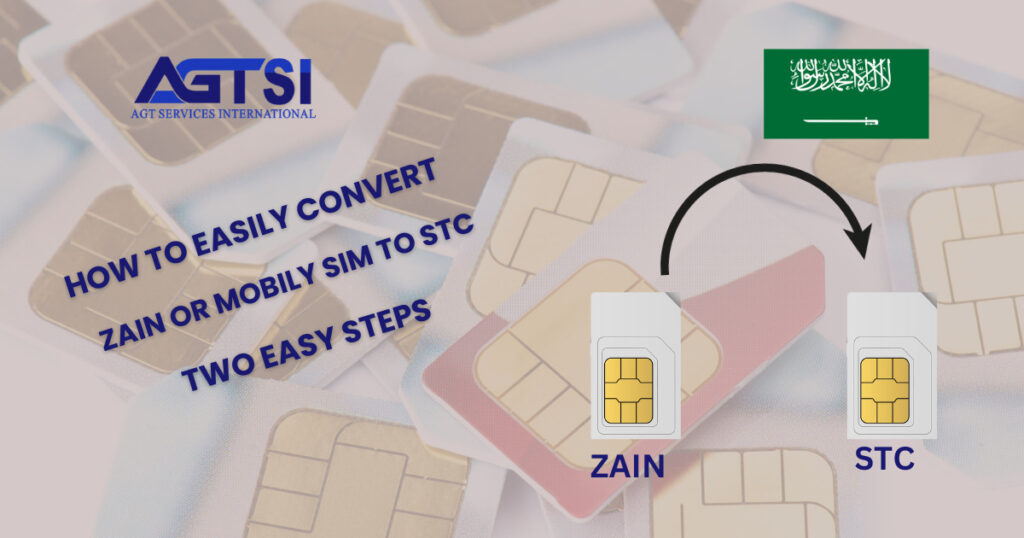 How to convert Zain or Mobily number to STC