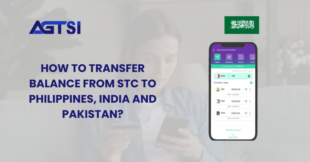 How to transfer balance from STC to the Philippines, India and Pakistan