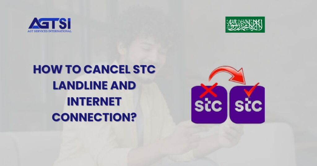How to cancel STC landline and internet connection