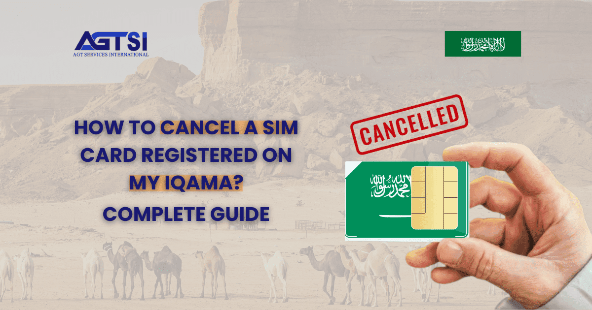 How to Cancel a SIM Card Registered on my Iqama? 2024 Guide