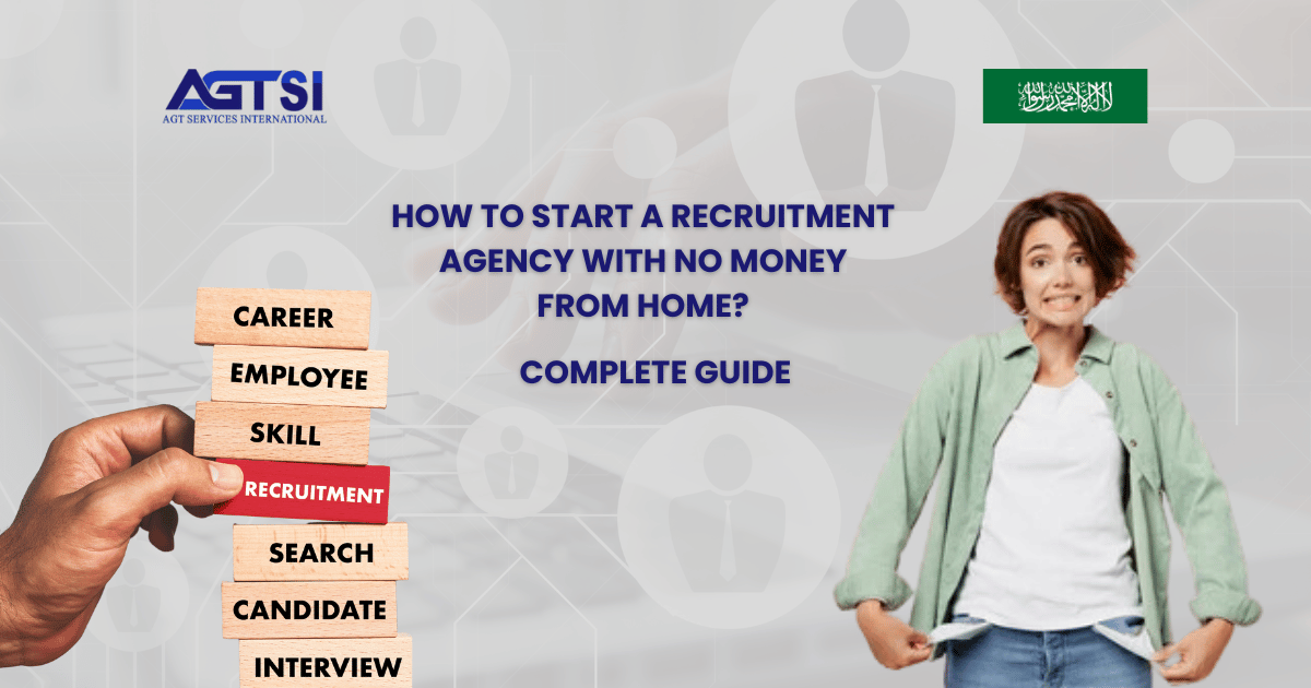 Tips To Start a Staffing Agency with No Money from Home?